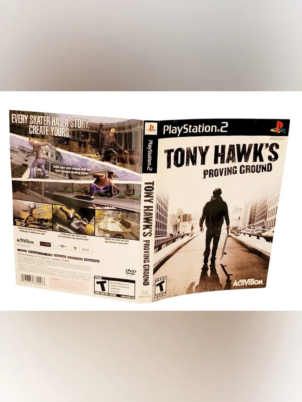 [ARTWORK ONLY]Sony PlayStation 2 PS2 Tony Hawks Proving Ground (NO GAME/NO CASE.